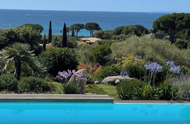 Luxury villa in private estate with sea view and beach access 150 metres away