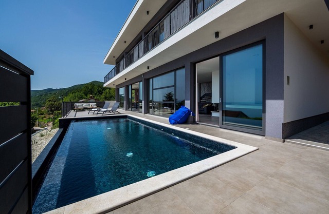 Luxury Villa The View in Opatija for 12 people with incredible sea view & wellness