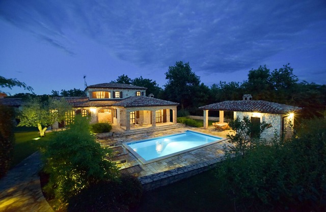 Luxury villa with heated pool