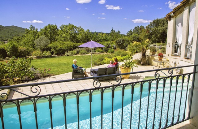 Luxury Villa with pool, garden, petanque court great views in perfect location.