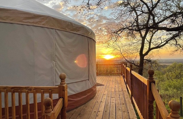 Luxury Yurt in Mineral Wells
