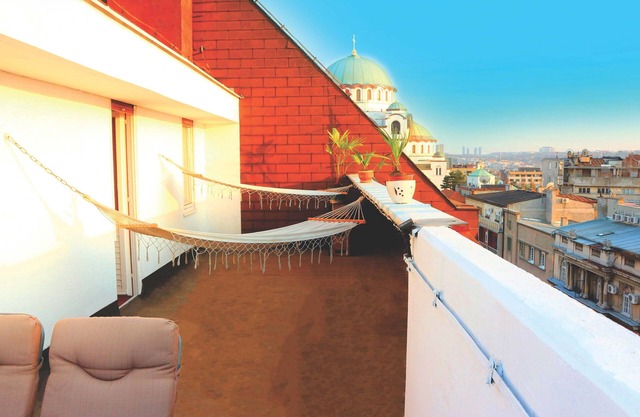 Luxus Penthouse with the million-dollar views from 77m² rooftop terrace downtown