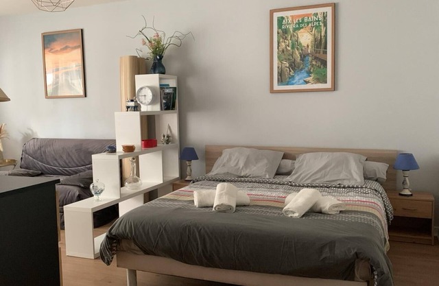 LX136 Studio cosy avec balcon & montagne - Central