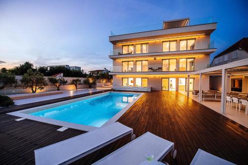 Magical Zadar Villa 6 Bedrooms Villa Ocean Fantasy Astounding Sea Views & Private Pool Bibinje