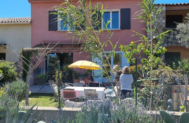 Maison Avec Jardin vue mer Lozari, Résidence Avec Piscine 8 Pers