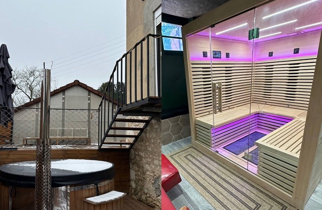Maison Bien-être Avec Bain Nordique et Sauna