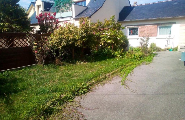 Maison d'une chambre avec jardin clos a Saint Malo a 1 km de la plagea