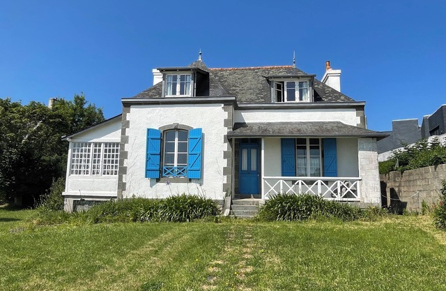 Maison de Famille 6 Personnes en Face de la Plage de Morgat, vue Exceptionnelle