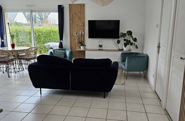 Maison Individuelle de Plein Pied, à 5min du Centre Ville, 20 Minutes des Plages