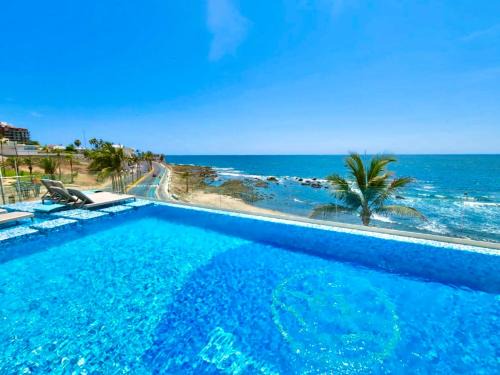 Malecón de Mazatlan Vista al mar Alberca Infinity Jacuzzi Gym