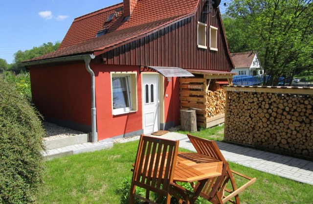 Mandauhaus mit Sauna