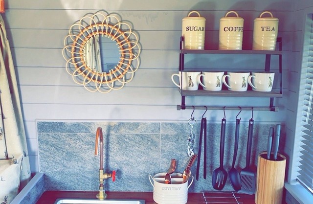 March Hare is a marvellous shepherd’s hut that sleeps up to four people.