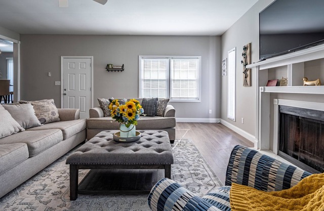 Marietta Farmhouse Home W/fenced yard Grill WiFi Pets DISCOUNTS for SUMMER