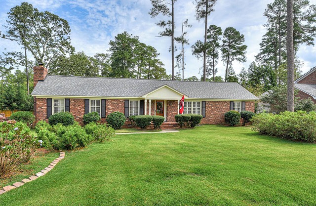 Masters 2026 housing in Augusta. Traditional comfort with modern function.