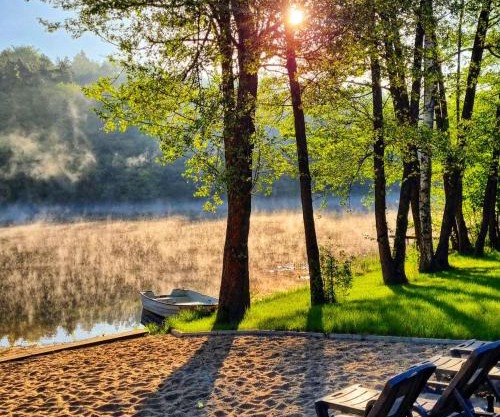 Mazurska Zatoka Resort & Spa - Apartamenty nad jeziorem z prywatną plażą i podgrzewanym basenem zewnętrznym, Mazury w rytmie SLOW