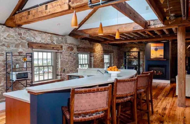 Millie's located in Historic downtown New Bedford, Unique Luxury w. water views