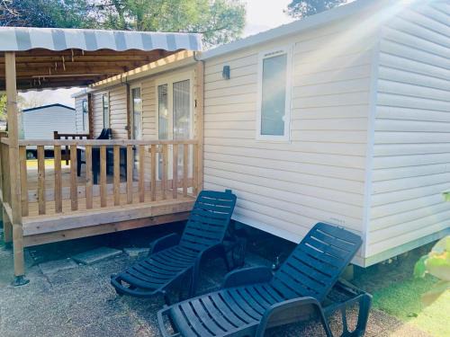 MOBIL HOME LUXUEUX de 3ch - CAMPING LA PIGNADE 4 Etoiles - RONCE-LES-BAINS - COTE ATLANTIQUE