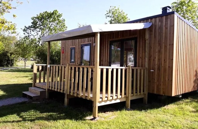 Mobil-home Prestige Trio - 3 bedrooms - 2 bathrooms - 2 WC - CLIM - TV + Dishwasher 8 persons