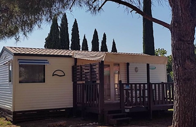 Mobile home - 4 pax, Terrace in Anduze