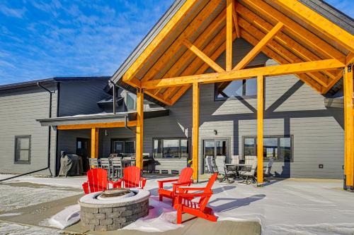 Modern and Spacious Luxe Home in Remote Fort Peck!