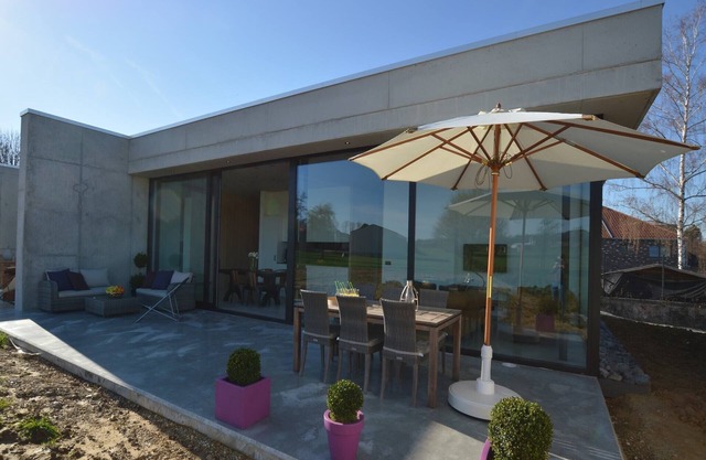 Modern Dalhem Villa with Views