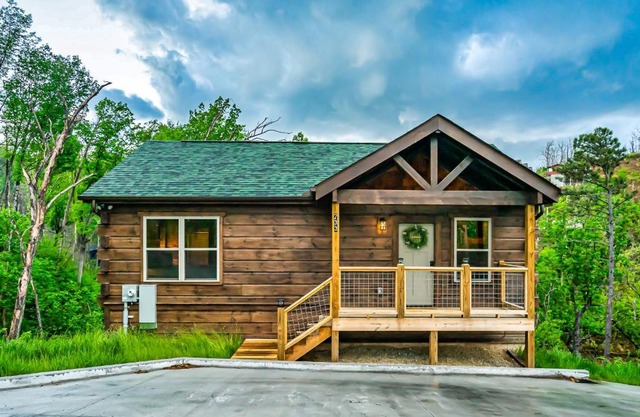 Modern Mountain Cabin! Hot Tub! Near Downtown!