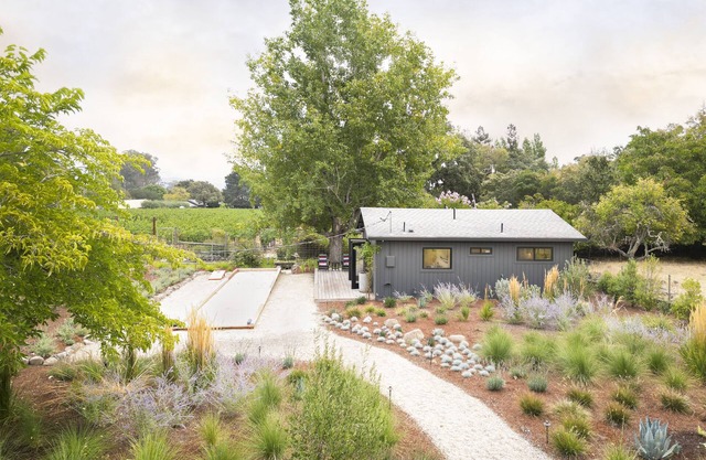 Modern Sonoma Farmhouse on Vineyard w Deck + Bocce Court