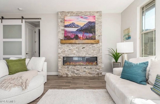 Modern Troon North Condo with Custom Touches, Fire Feature & Private Guest Suite