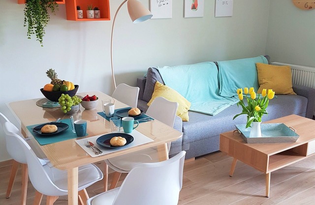 Modern vacation apartment "Momentum" with garden, directly on the Baltic Sea near Rewal