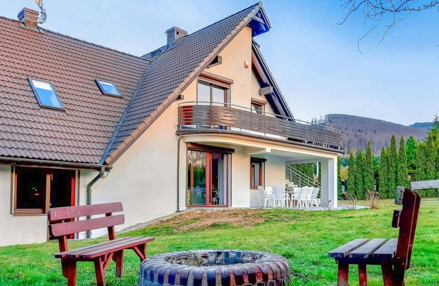 Modern vacation home in the picturesque village of Brenna.
