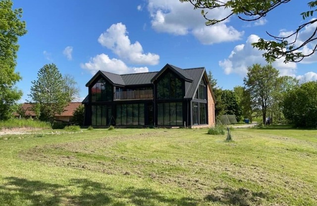 Modern Villa & Sauna by the beautiful lake. Masurian lake district.
