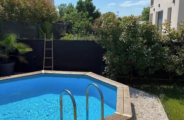 Modern villa with pool