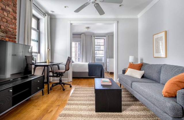 Modern West Village 1BR w/Balcony & In-Unit W/D, by Blueground