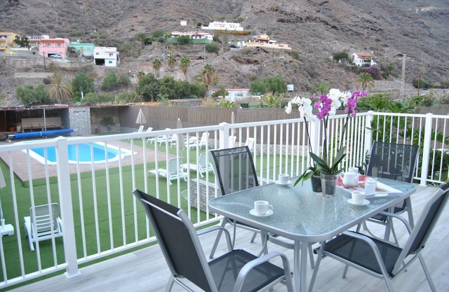 Mogán Sol, beautiful apartment with pool 3 km. of Puerto de Mogán