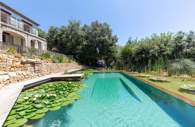Natural Pool - View of French Rivera - Nightly rates reduced for Summer 2025