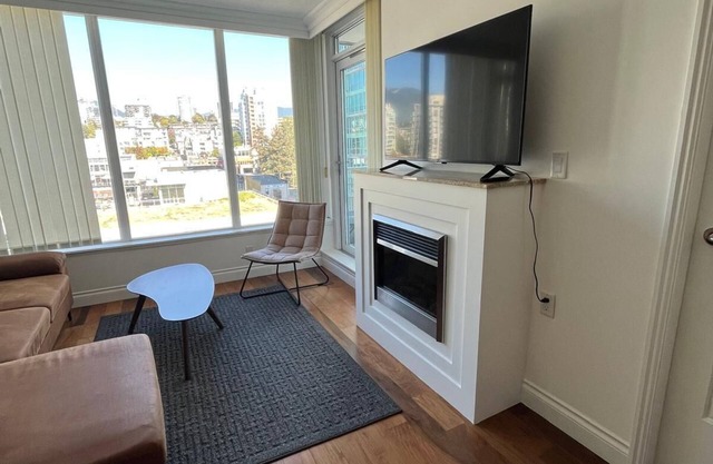 nCozy 1-bedroom Furnished apartment in enchanting North Vancouver with WiFi, AC