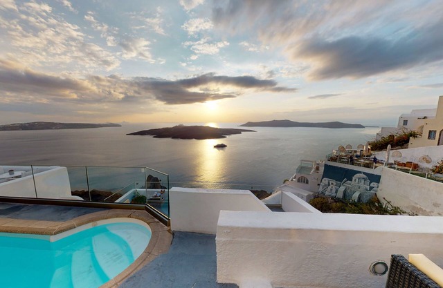Neoklassiko Koukouli Family room sea view