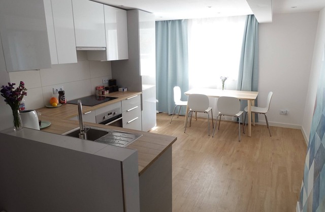 New apartment with three bedrooms and parking close to city center