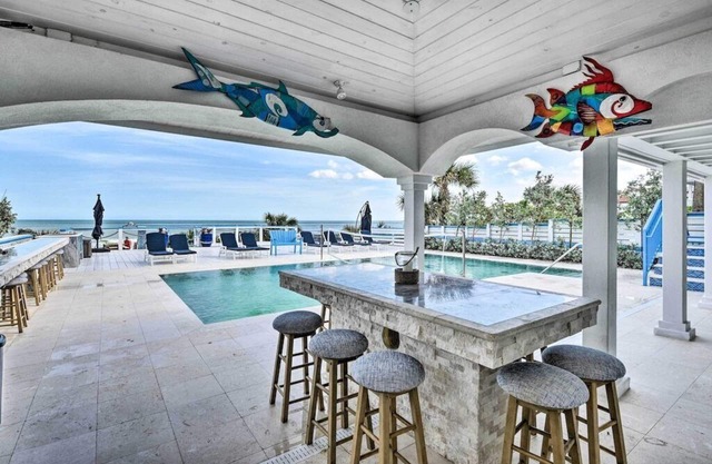 NEW! Lavish Beachfront House w/Outdoor Kitchen!