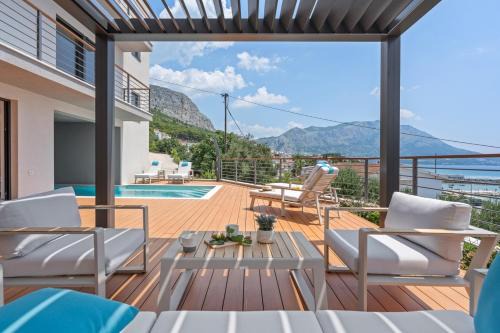 NEW Seaview Villa Calma with Jacuzzi, Media room