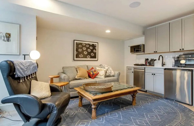 New two room apartment close to stadium and downtown on a park