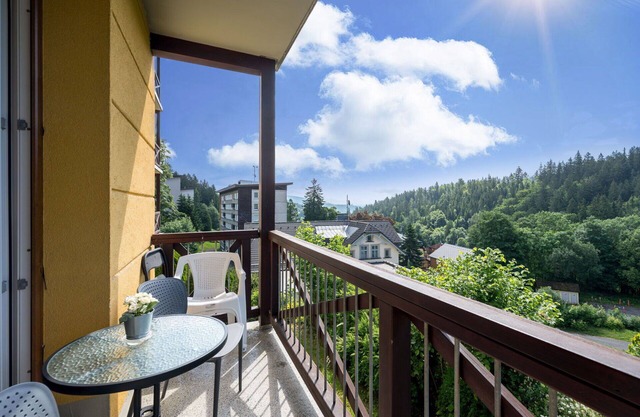 Nice apartment for 4 guests with WIFI, TV, balcony, pets allowed and parking