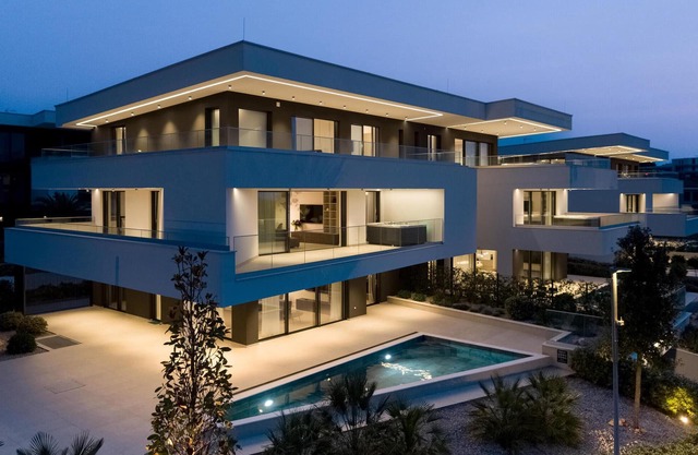 Nice apartment in Malinska with kitchen