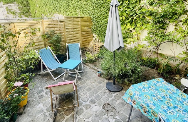 Nice appartement with garden in Paris. Tickets for the Olympic games .