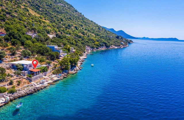 Nice home in Slano with house sea view