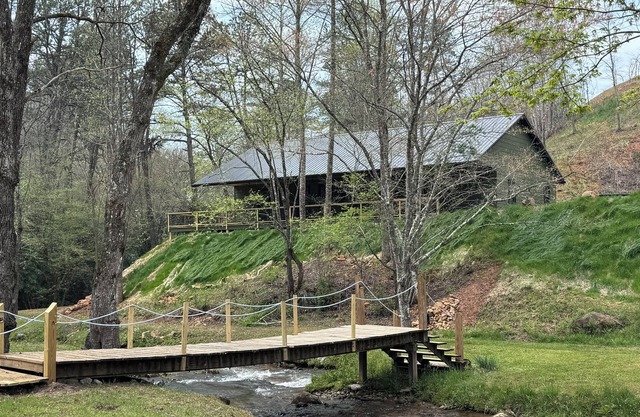 Nick's House on Beautful Cowee Creek