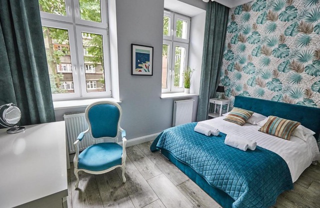 Niebieski Apartament DE LUX dla 4 osób Chorzów Katowice