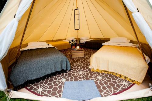 Nine Yards Bell Tents at the TT - Douglas