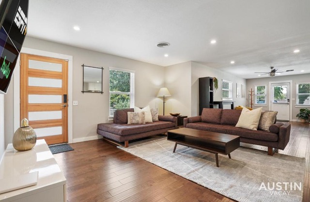 North ATX Retreat w Open Concept Layout and Backyard