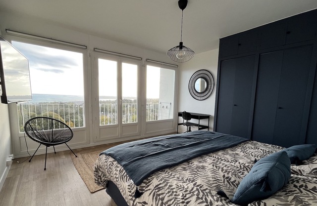 Nouveau! Appartement vue mer 180° et Place Parking